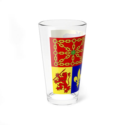 Drapeau propose pour les Pyrenees-atlantiques (France) Pint Glass 16oz