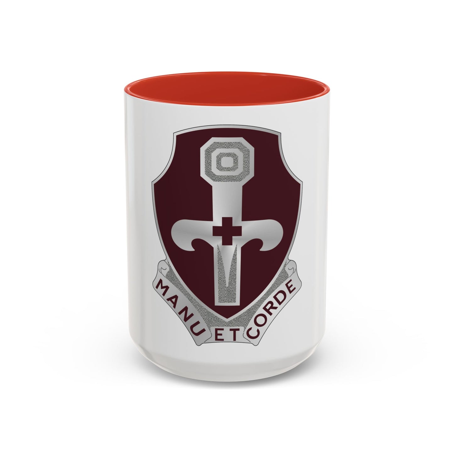 321 Medical Battalion (U.S. Army) Accent Coffee Mug