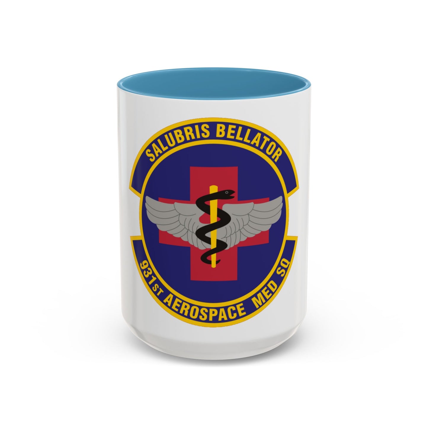 931 Aerospace Medicine Squadron AFRC (U.S. Air Force) Accent Coffee Mug