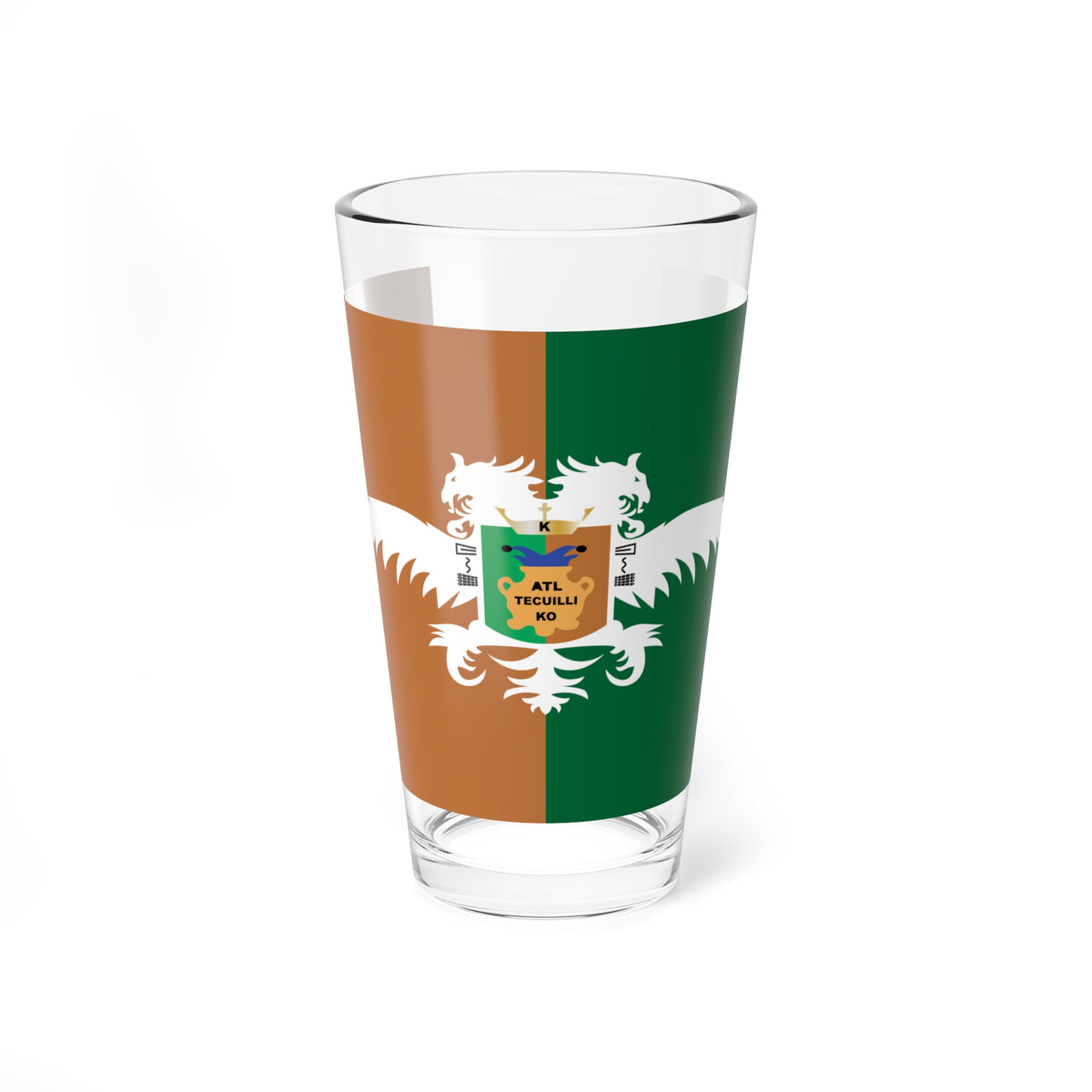 Bandera de Atotonilco el Alto (Mexico) Pint Glass 16oz