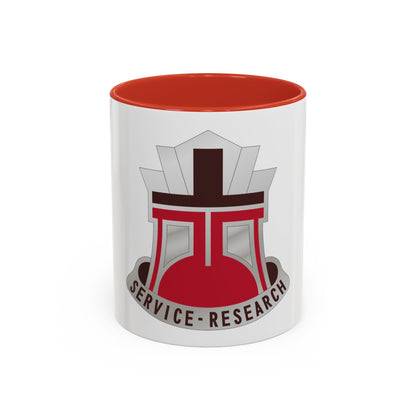 406 Medical Laboratory (U.S. Army) Accent Coffee Mug