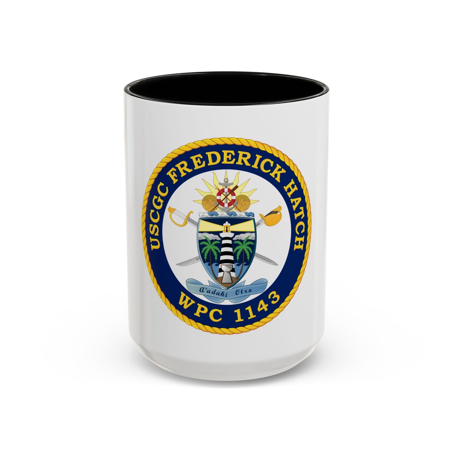USCGC Frederick Hatch WPC 1143 (U.S. Coast Guard) Accent Coffee Mug