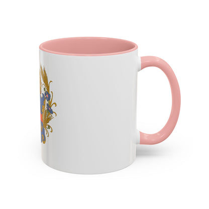 Coat of arms of the Kingdom of Galicia and Lodomeria - Accent Coffee Mug