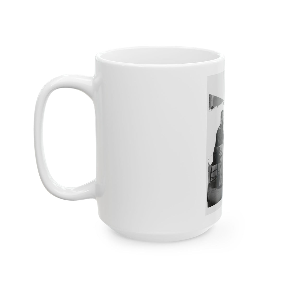 Admiral Porter And General Meade. (U.S. Civil War) White Coffee Mug