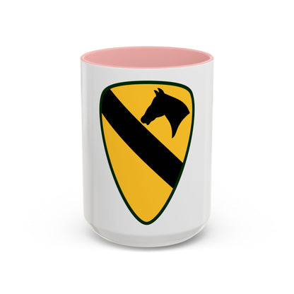 1st Cavalry Division Sustainment Brigade (U.S. Army) Accent Coffee Mug
