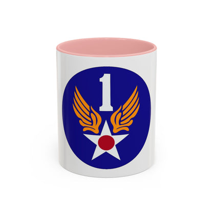 1 Air Force (U.S. Army) Accent Coffee Mug