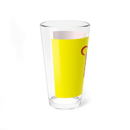 Flag of Arzgirsky rayon (Russia) Pint Glass 16oz