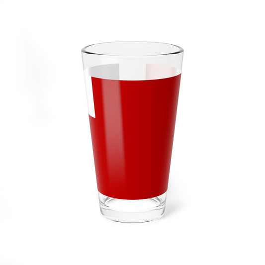 Flag of Abu Dhabi (United Arab Emirates) Pint Glass 16oz
