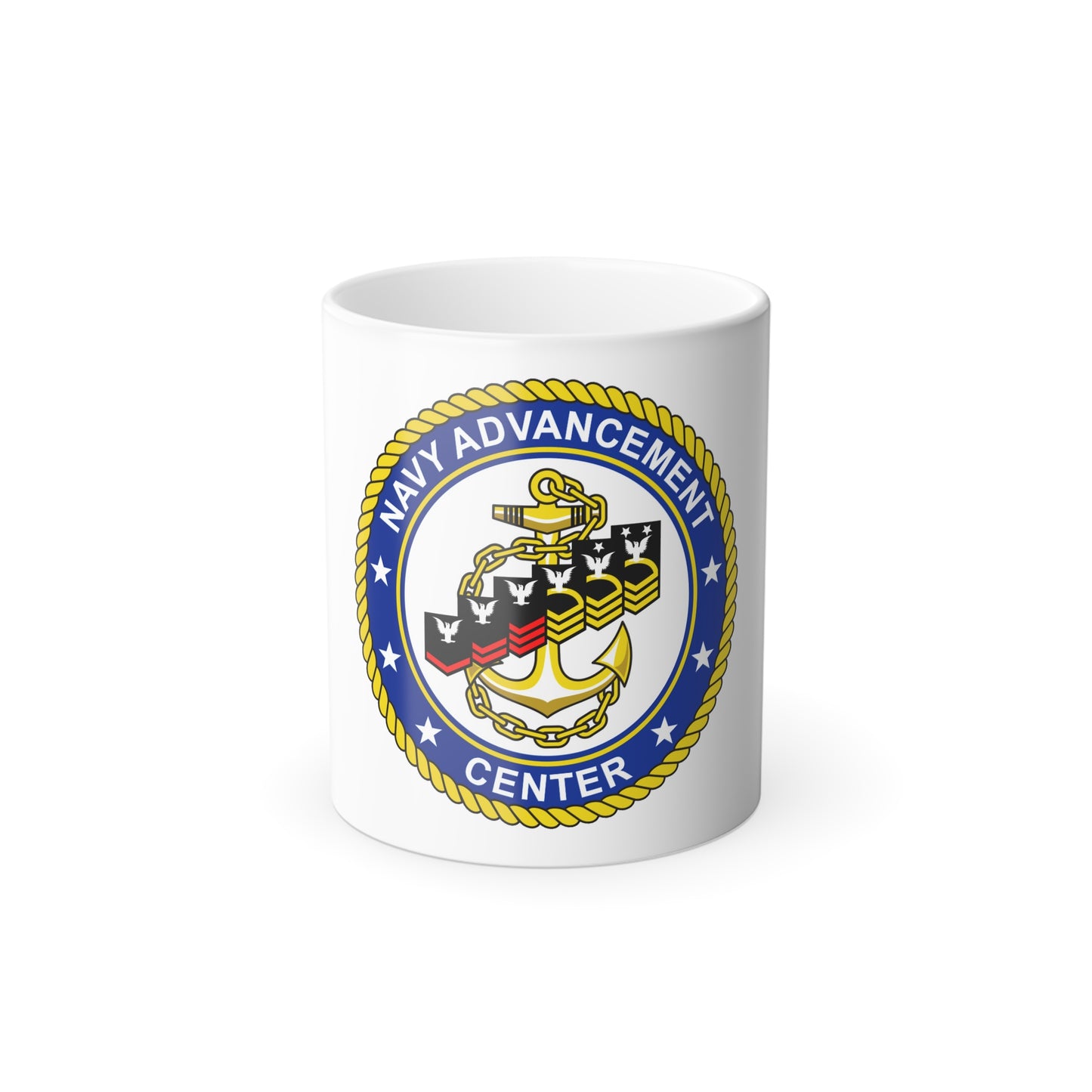 Navy Advancement Center NAC (U.S. Navy) Color Changing Mug 11oz