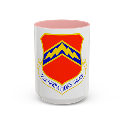 56th Operations Group (U.S. Air Force) Accent Coffee Mug