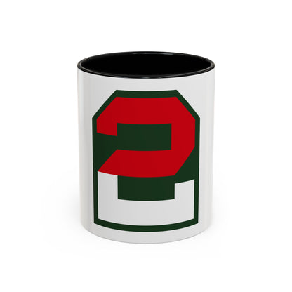Second United States CSIB (U.S. Army) Accent Coffee Mug