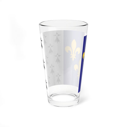 Brest flag (France) Pint Glass 16oz