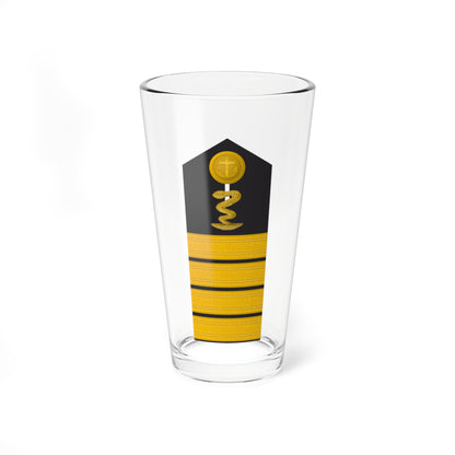 MDS 53d Flottenapotheker San PH L (Military Rank) Pint Glass 16oz