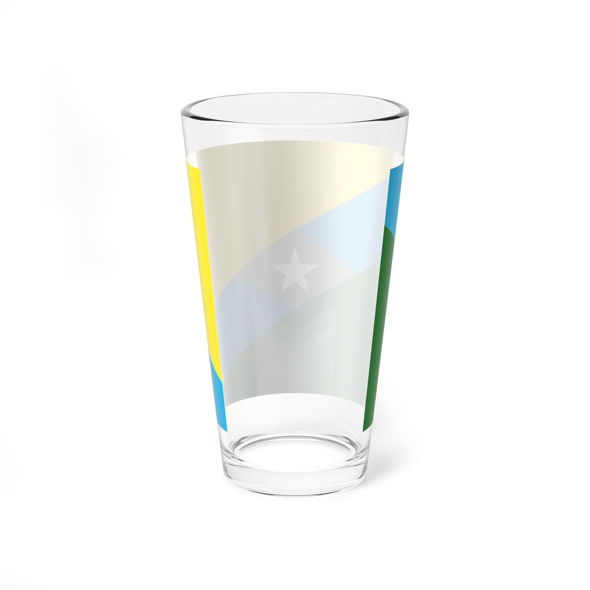 Bandera del Municipio Aricagua (Venezuela) Pint Glass 16oz