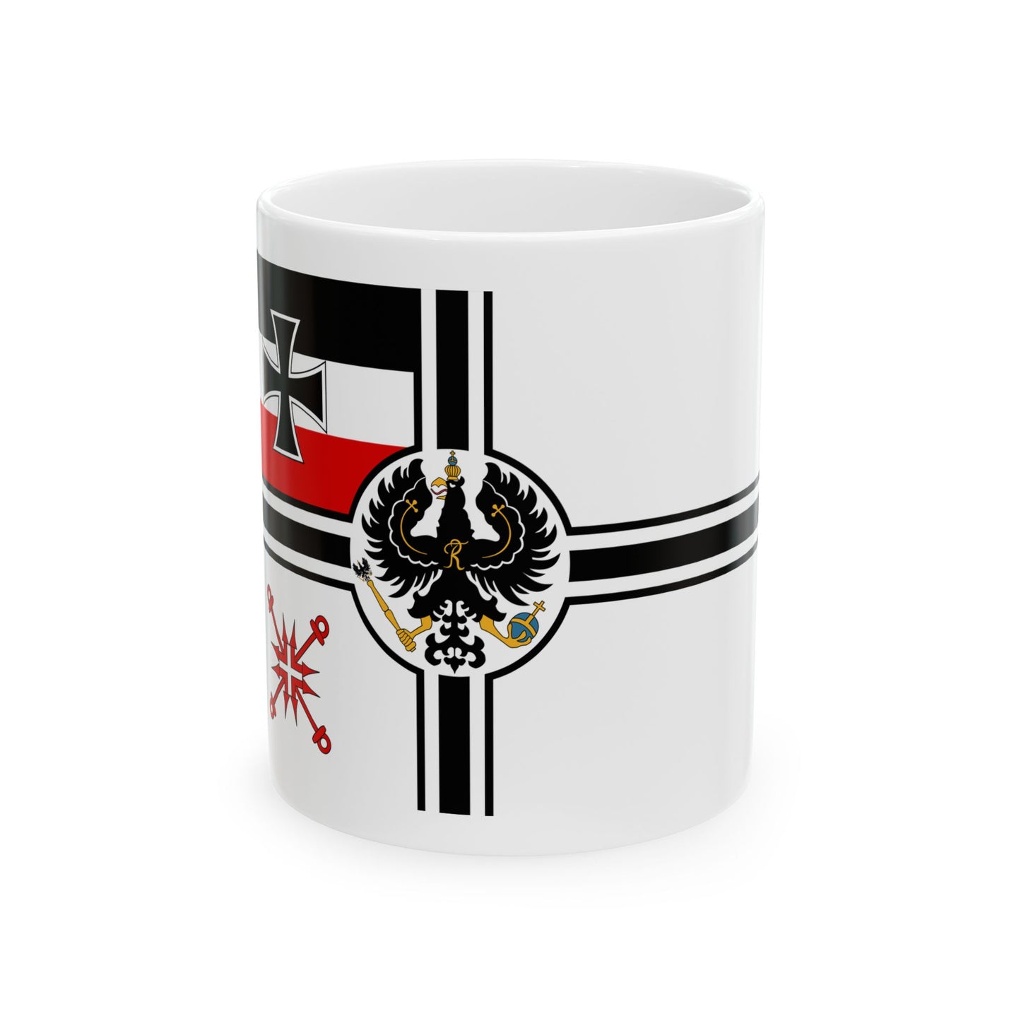 Arbeitsfahrzeuge der Kriegsmarine -1892 (Germany) White Coffee Mug