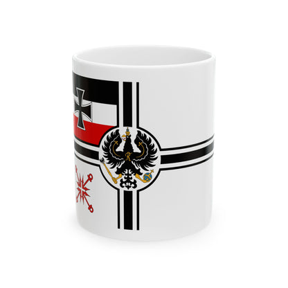 Arbeitsfahrzeuge der Kriegsmarine -1892 (Germany) White Coffee Mug