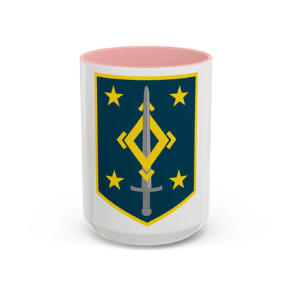 4th Maneuver Enhancement Brigade (U.S. Army) Accent Coffee Mug