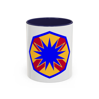 13th Sustainment Command Expeditionary (U.S. Army) Accent Coffee Mug