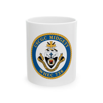 USCG Midgett WHEC 726 (U.S. Coast Guard) White Coffee Mug