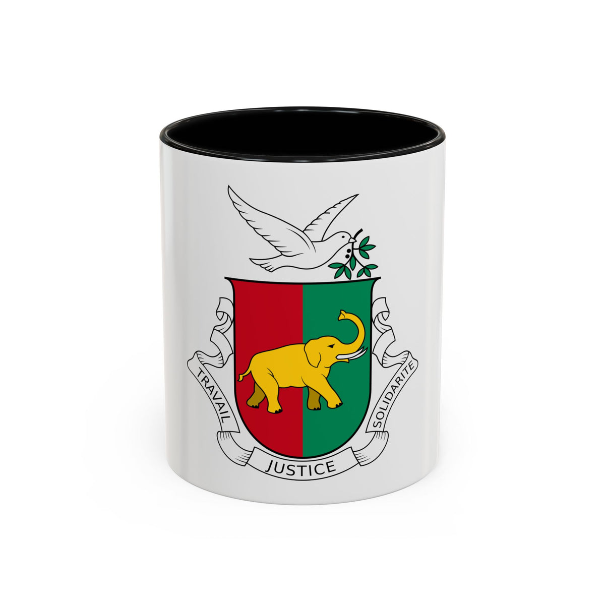 Coat of arms of Guinea 1958-1984 - Accent Coffee Mug