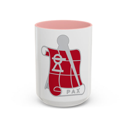 62 Engineer Company (U.S. Army) Accent Coffee Mug