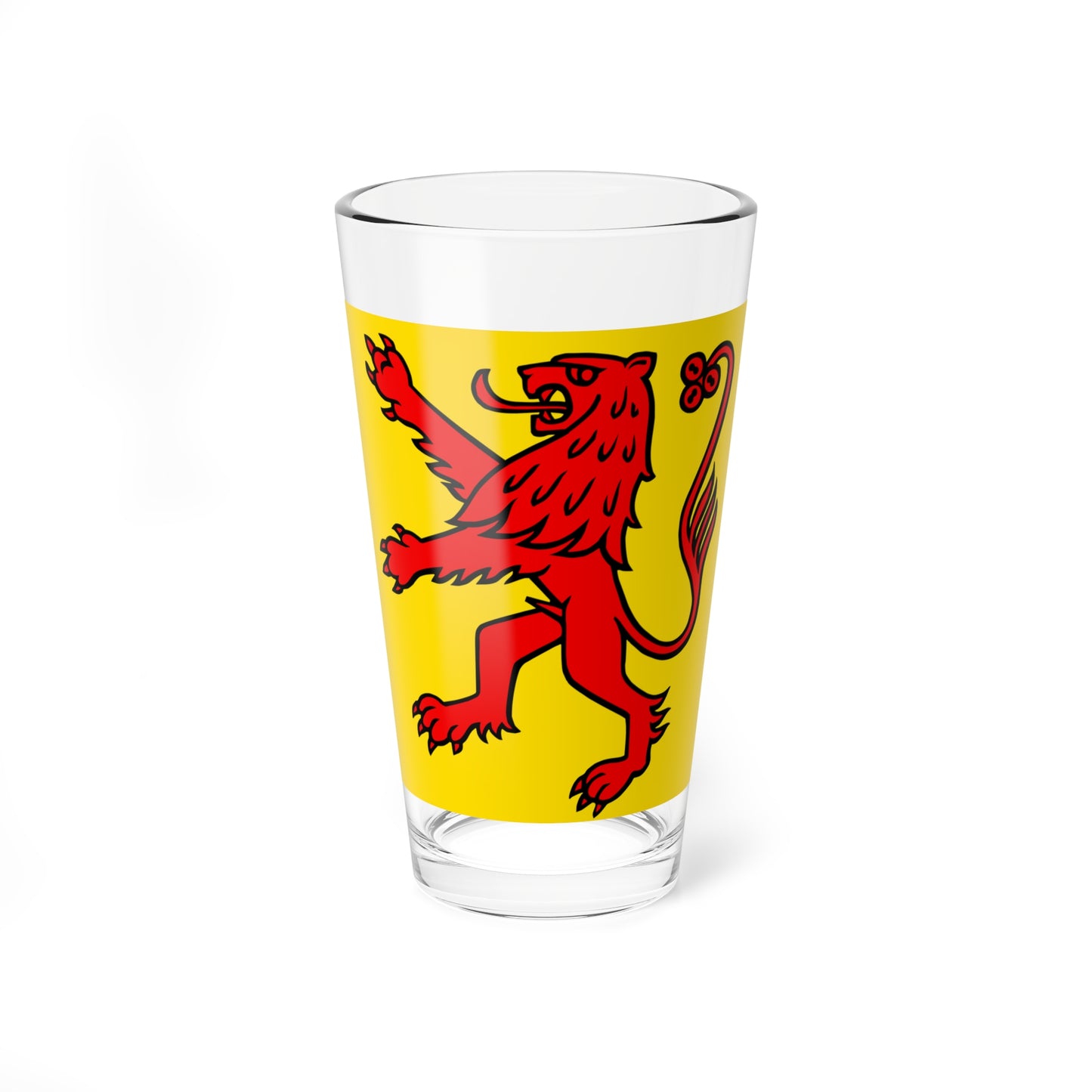 CHE Laufenburg Flag (Switzerland) Pint Glass 16oz