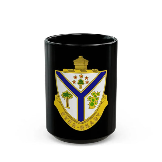 132nd Infantry Regiment (U.S. Army) Black Coffee Mug 15oz - Go Mug Yourself