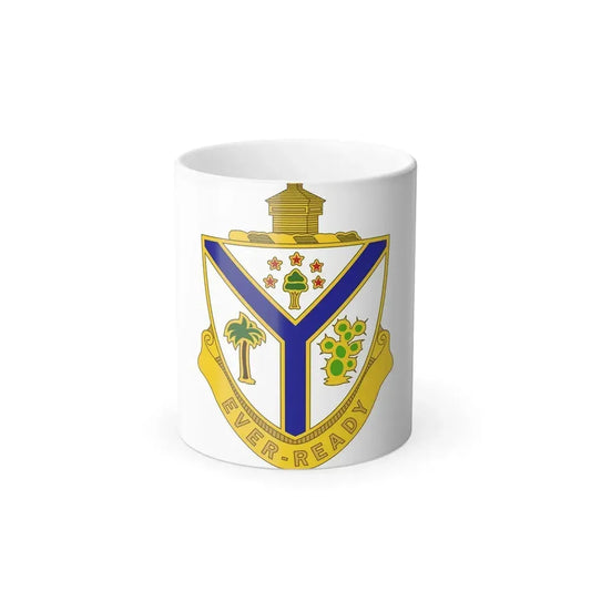 132nd Infantry Regiment (U.S. Army) Color Changing Coffee Mug 11oz - Go Mug Yourself