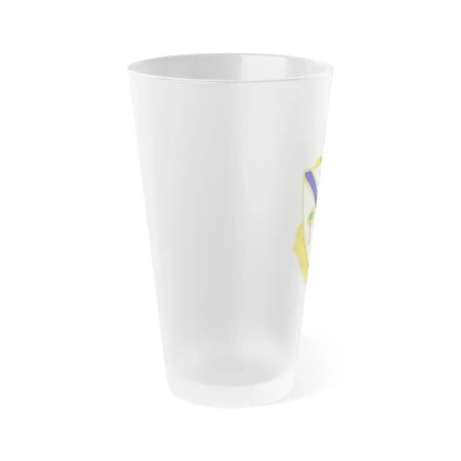 132nd Infantry Regiment (U.S. Army) Frosted Pint Glass 16oz - Go Mug Yourself