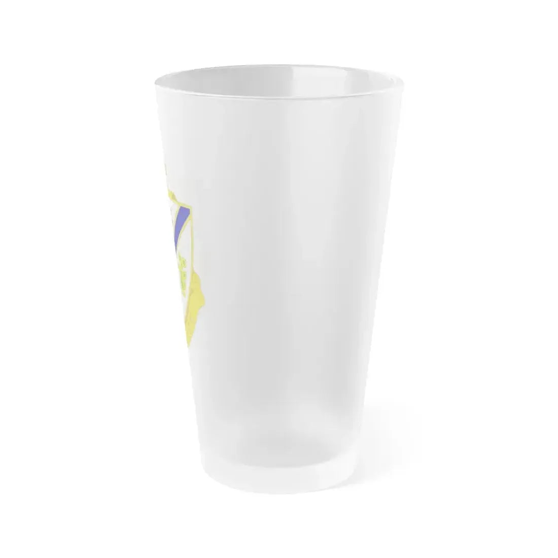 132nd Infantry Regiment (U.S. Army) Frosted Pint Glass 16oz - Go Mug Yourself