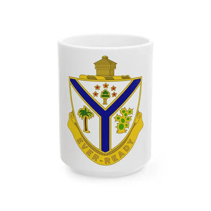 132nd Infantry Regiment (U.S. Army) White Coffee Mug 15oz - Go Mug Yourself