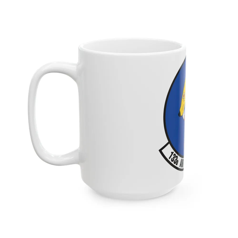 133 Air Refueling Squadron (U.S. Air Force) White Coffee Mug-Go Mug Yourself