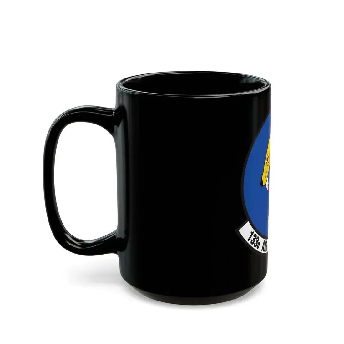 133 Air Refueling Squadron (U.S. Air Force) Black Coffee Mug - Go Mug Yourself