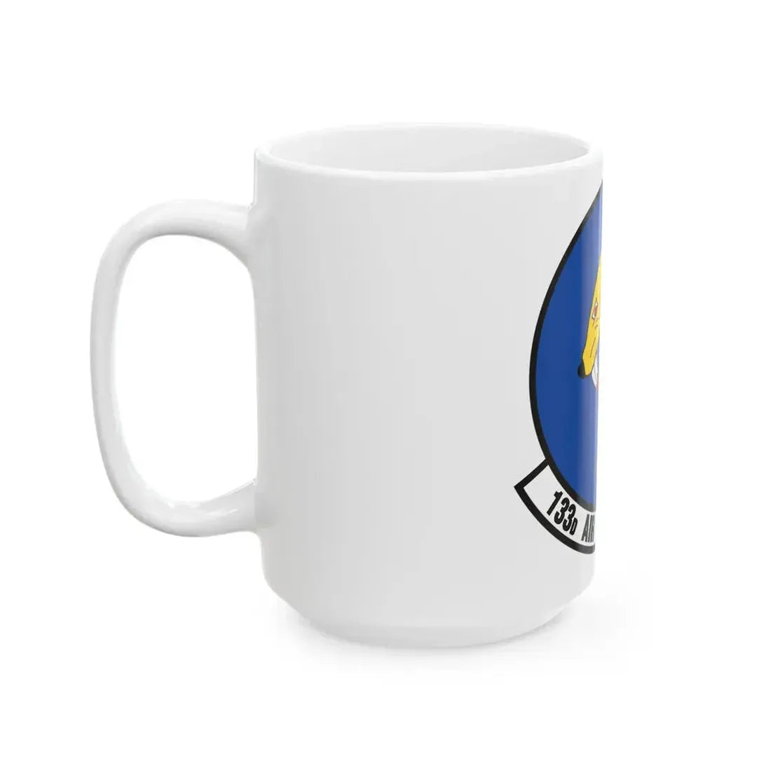 133 Air Refueling Squadron (U.S. Air Force) White Coffee Mug - Go Mug Yourself
