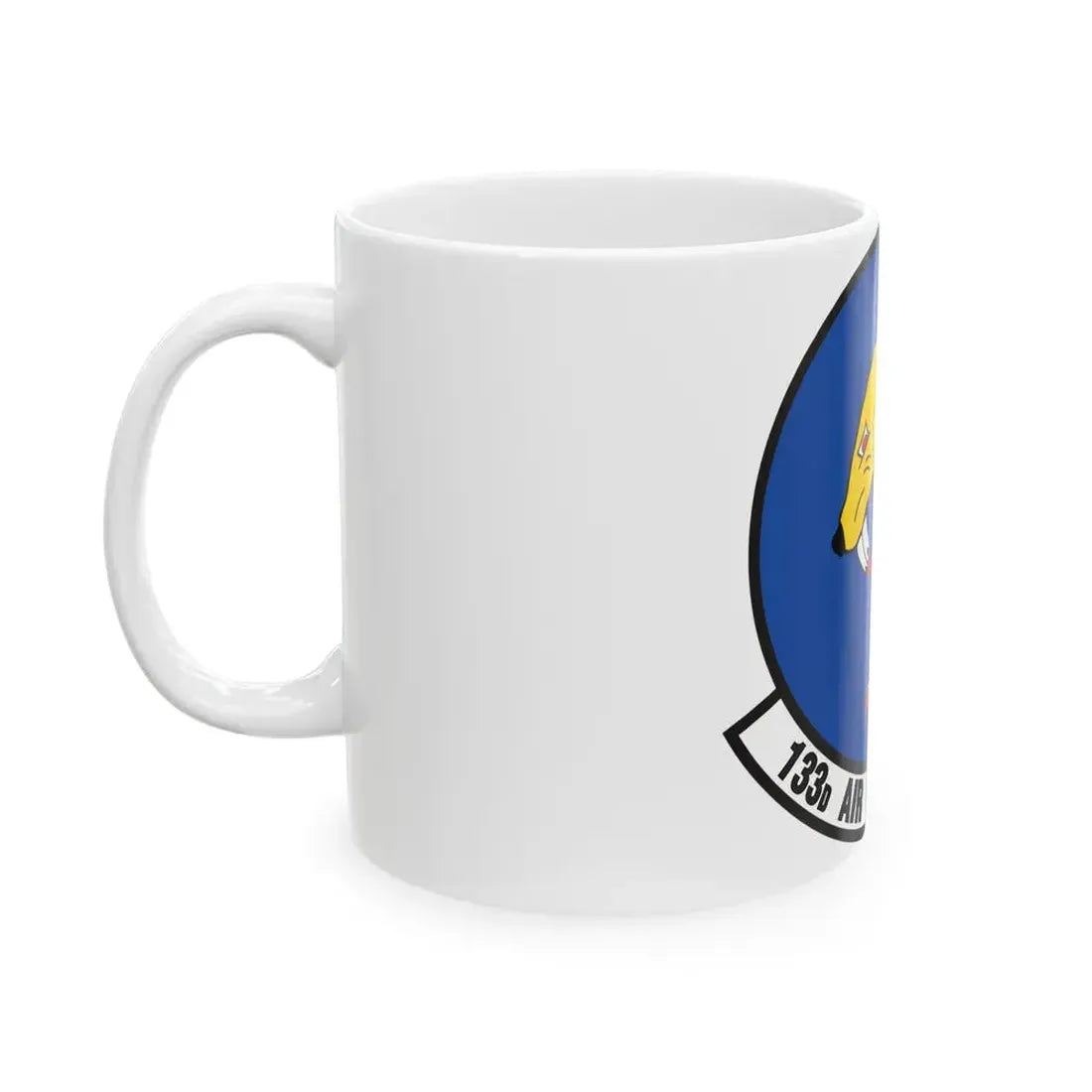 133 Air Refueling Squadron (U.S. Air Force) White Coffee Mug - Go Mug Yourself