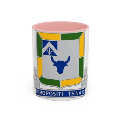 133 Tank Battalion (U.S. Army) Accent Coffee Mug 11oz Pink - Go Mug Yourself