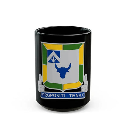 133 Tank Battalion (U.S. Army) Black Coffee Mug 15oz - Go Mug Yourself