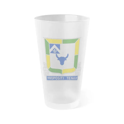 133 Tank Battalion (U.S. Army) Frosted Pint Glass 16oz Default Title - Go Mug Yourself