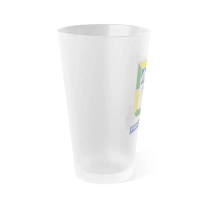 133 Tank Battalion (U.S. Army) Frosted Pint Glass 16oz - Go Mug Yourself