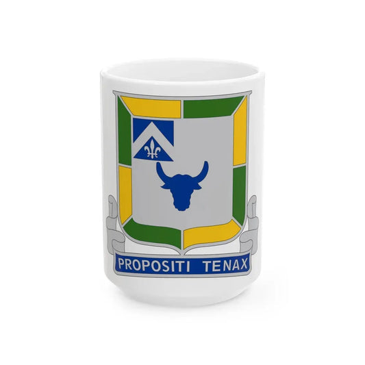 133 Tank Battalion (U.S. Army) White Coffee Mug 15oz - Go Mug Yourself