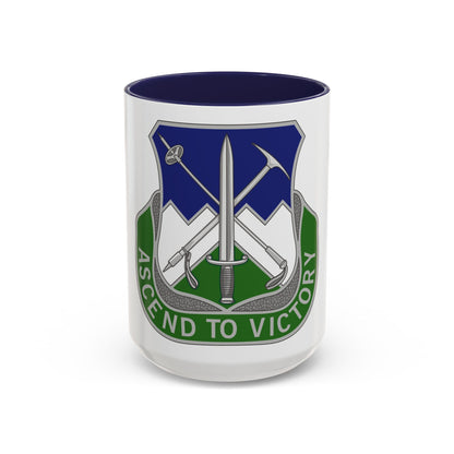 172nd Infantry Regiment (U.S. Army) Accent Coffee Mug