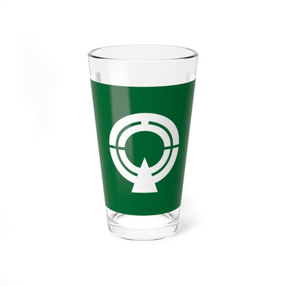 Flag of Takinoue Hokkaido (Japan) Pint Glass 16oz