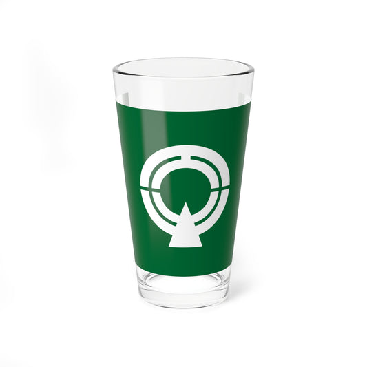 Flag of Takinoue Hokkaido (Japan) Pint Glass 16oz