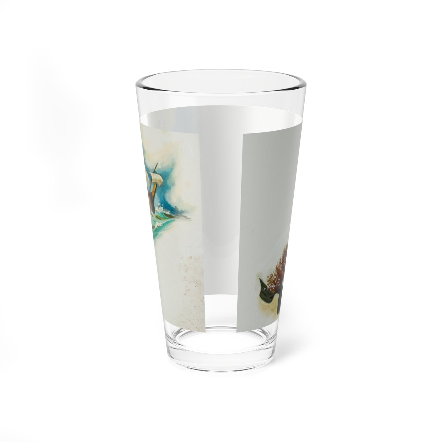 Squanto and the Miracle of Thanksgiving, interior illustrations (16), 2012 (Magazine Illustration) Pint Glass 16oz