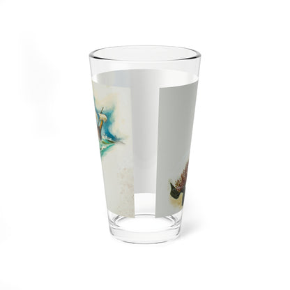 Squanto and the Miracle of Thanksgiving, interior illustrations (16), 2012 (Magazine Illustration) Pint Glass 16oz