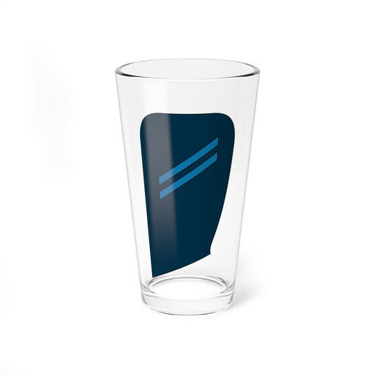 02 Lithuania Air Force PVT (Lithuania) (Military Rank) Pint Glass 16oz