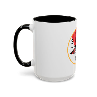 USCG Air Station Sitka (U.S. Coast Guard) Accent Coffee Mug