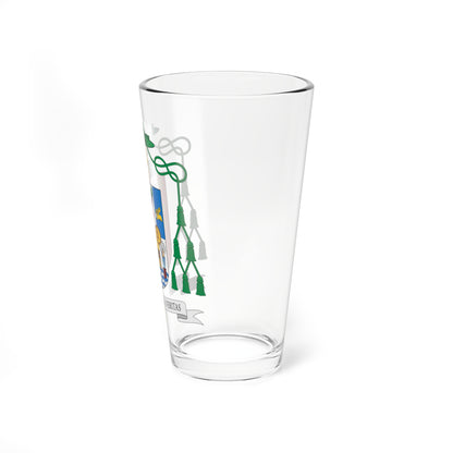 Escudo de Félix Lázaro Martínez (Spain) (Coat of Arms) Pint Glass 16oz