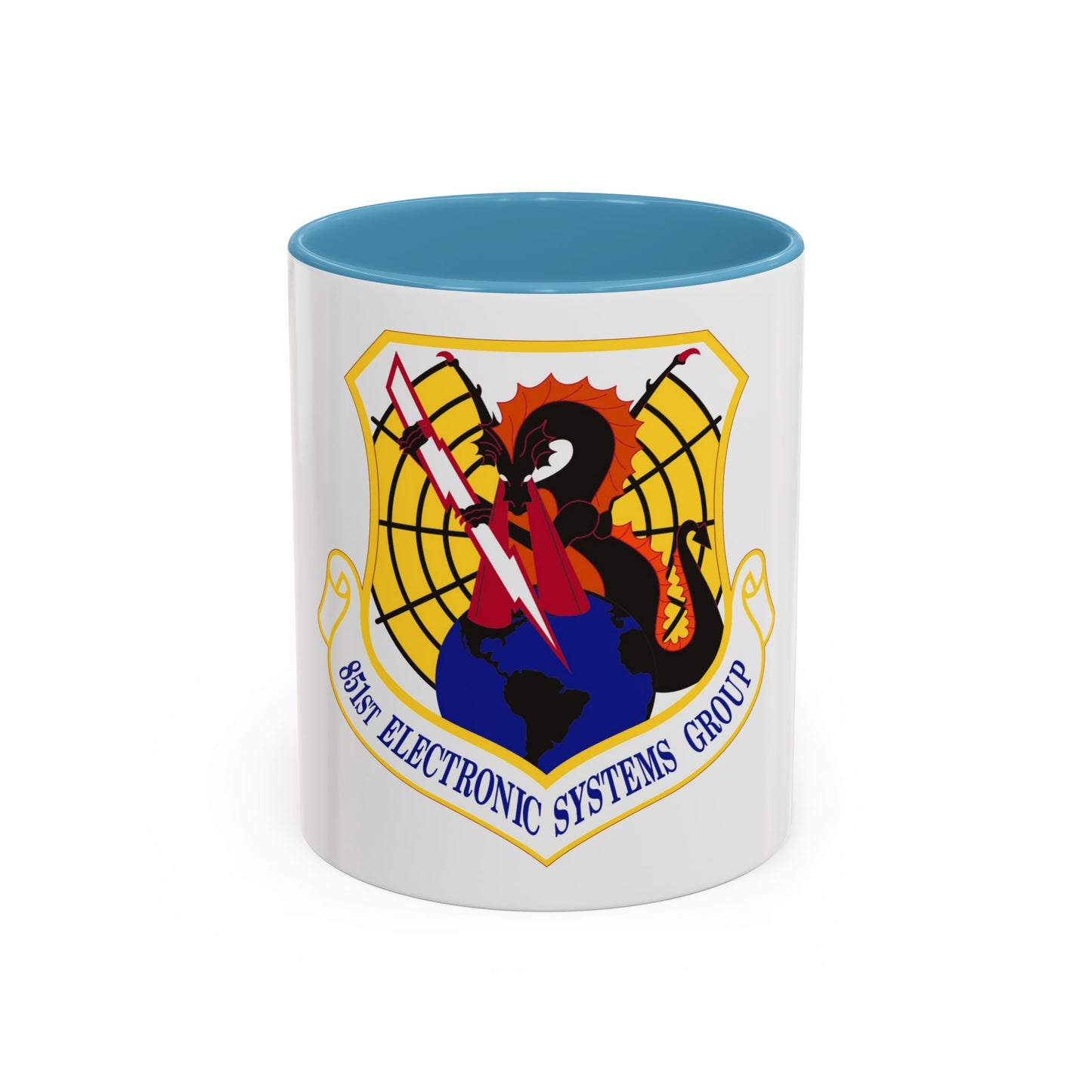 851st Electronic Systems Group (U.S. Air Force) Accent Coffee Mug