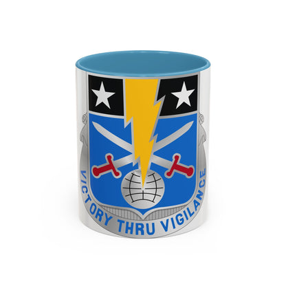 108 Military Intelligence Battalion (U.S. Army) Accent Coffee Mug